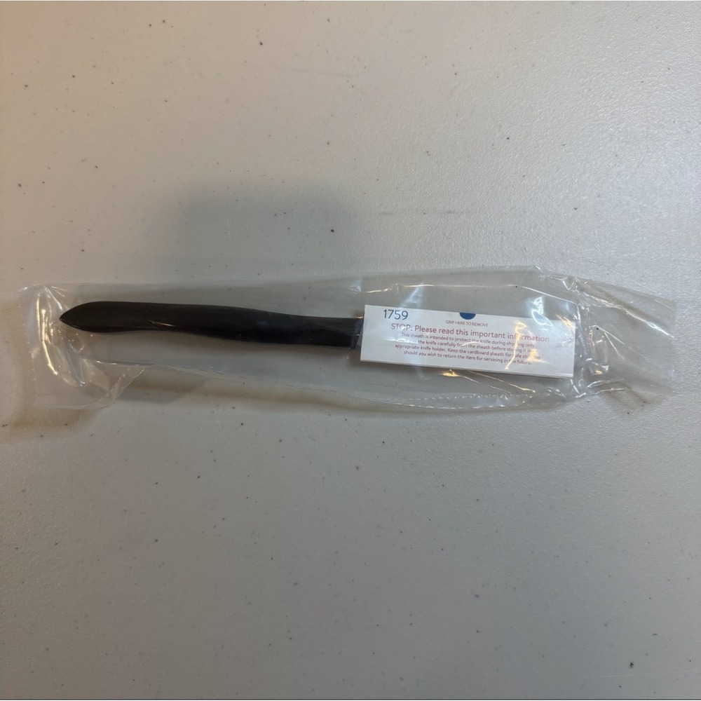 Cutco 1759 Classic Brown Serrated Blade Kitchen Table Knife 3-3/8" Double-D Edge